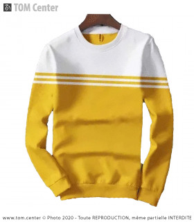 Pull en Sweat - Motif Rayé