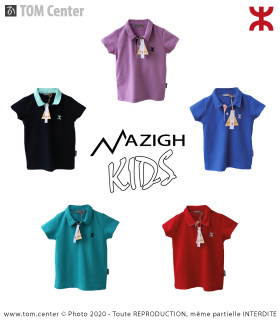 Polo Kids brodé YAZ
