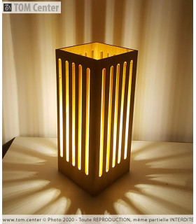 Extended - Lampe Déco en Bois Exotique