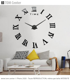 Horloge Mural 3D